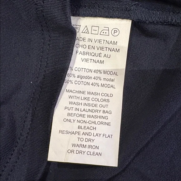 Michael Kors Midnight Blue Ruffle Sleeve Top - Picture 4 of 6